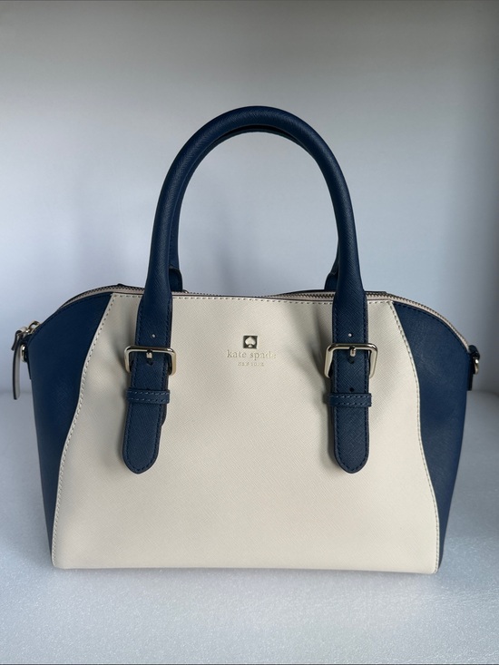 kate spade Handbags - KATE SPADE New York Cove Street Pippa Satchel Pebble French Navy Leather